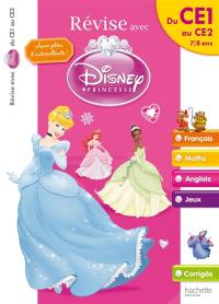 Révise avec Disney Princesse : du CE1 au CE2, 7-8 ans : français, maths, anglais, jeux, corrigés Révise avec Disney Princesse : du CE1 au CE2, 7-8 ans : français, maths, anglais, jeux, corrigés