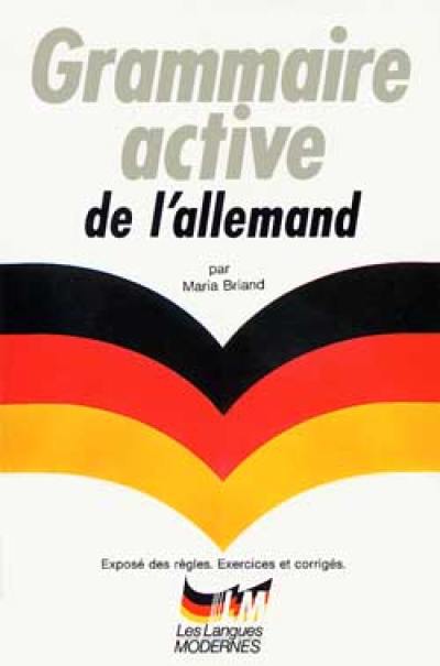 Grammaire active de l'allemand