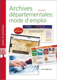 Archives départementales : mode d'emploi