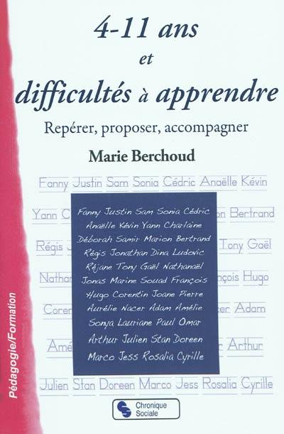 4-11 ans et difficultés à apprendre : repérer, proposer, accompagner