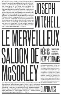 Le merveilleux saloon de McSorley : récits new-yorkais