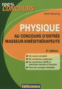 Physique au concours d'entrée masseur-kinésithérapeute