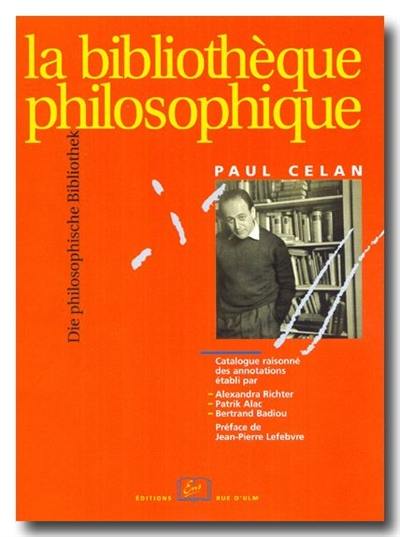 La bibliothèque philosophique. Die philosophische Bibliothek