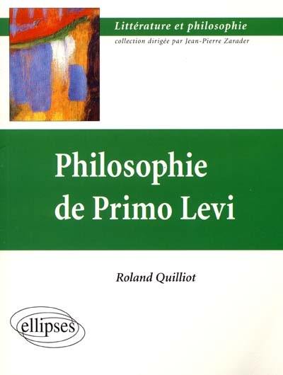 Philosophie de Primo Levi