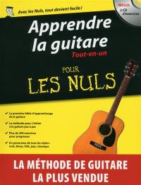 Apprendre la guitare : tout-en-un pour les nuls