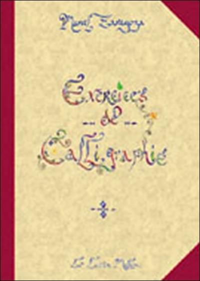 Exercices de calligraphie