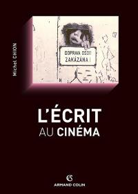 L'écrit au cinéma