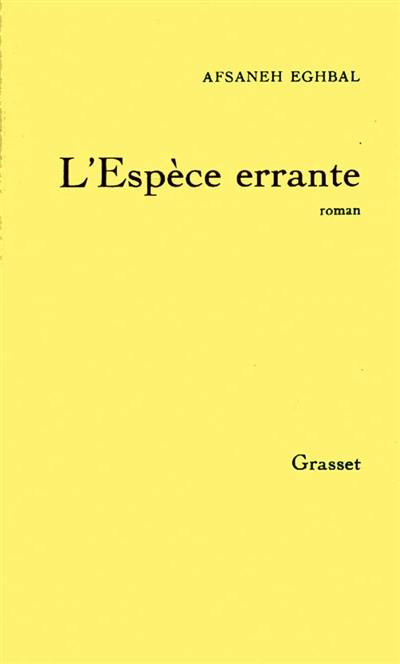 L'Espèce errante