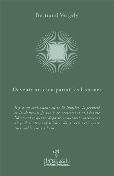 Devenir un dieu parmi les hommes : entretiens avec Aurélie Chalbos