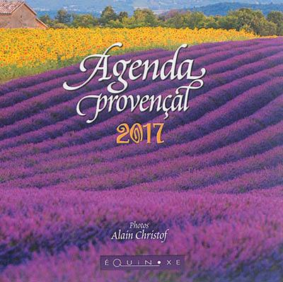 Agenda provençal 2017 : couverture lavande