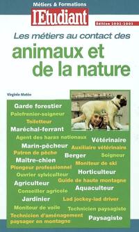 Les métiers au contact des animaux et de la nature