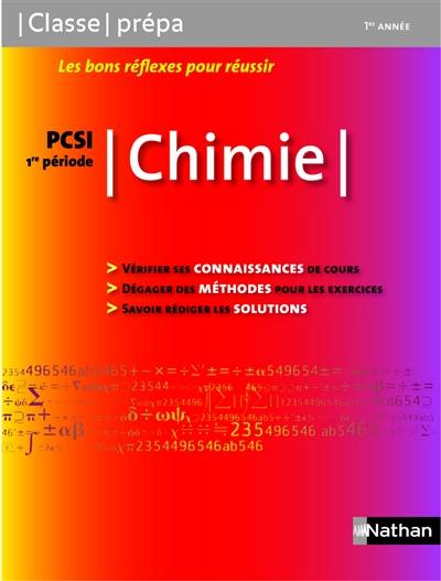 Chimie PCSI : 1re période