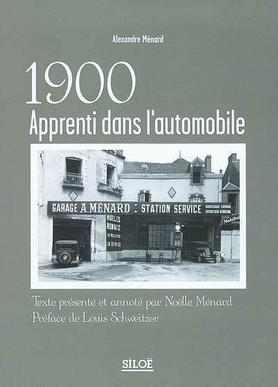 1900, apprenti dans l'automobile