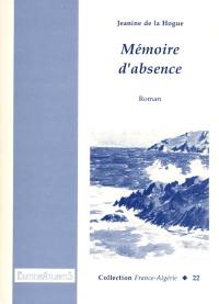 Mémoire d'absence