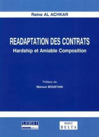 Réadaptation des contrats : hardship et amiable composition