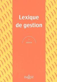 Lexique de gestion