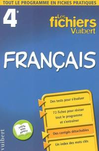 Français, 4e : tout le programme en fiches pratiques