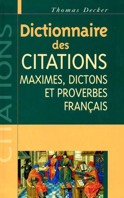 Dictionnaire des citations