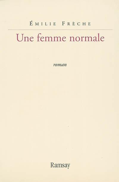 Une femme normale