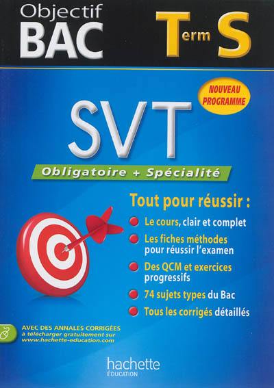 SVT obligatoire + spécialité terminale S : nouveau programme