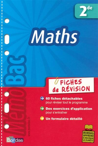 Maths, 2de