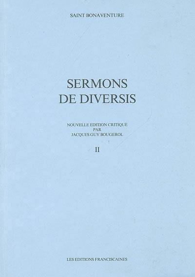 Sermons de diversis. Vol. 2