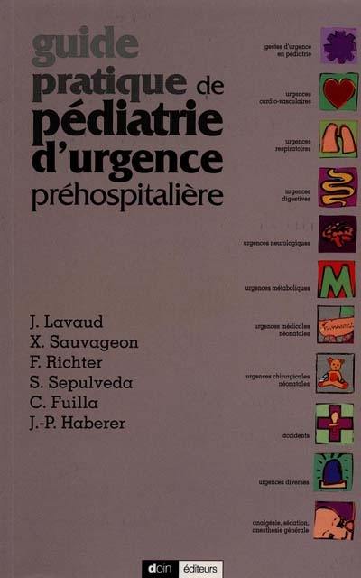 Guide pratique de pédiatrie d'urgence préhospitalière