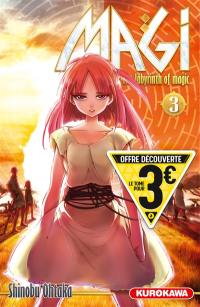 Magi : the labyrinth of magic. Vol. 3