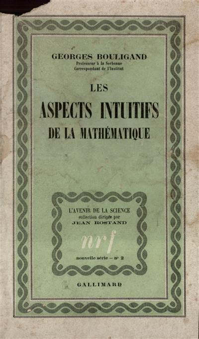 Les aspects intuitifs de la mathématique