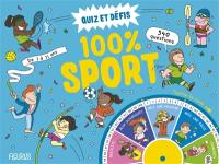 Quiz et défis 100 % sport : 540 questions : de 7 à 77 ans