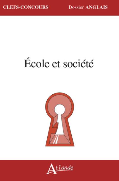 Ecole et société