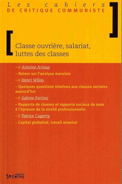 Classe ouvrière, salariat, luttes des classes