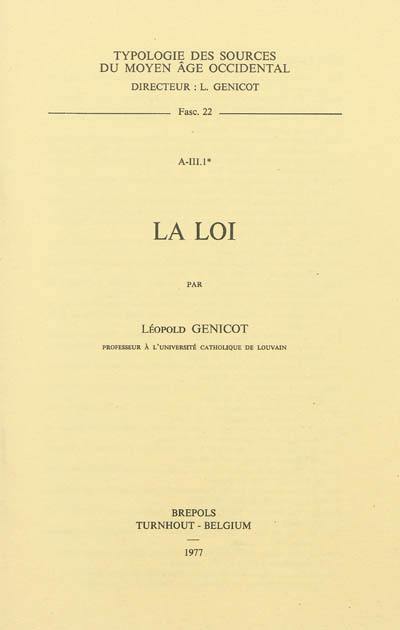 La loi