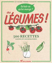 Qu'est-ce qu'on mange ? : des légumes ! : 500 recettes saines et gourmandes