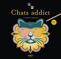 Chats addict : 10 cartes à gratter