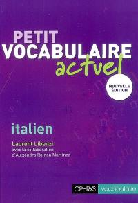 Petit vocabulaire actuel, italien