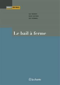 Le bail à ferme