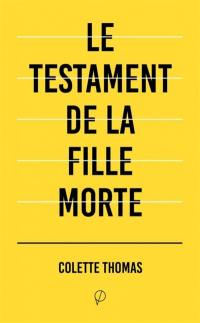 Le testament de la fille morte