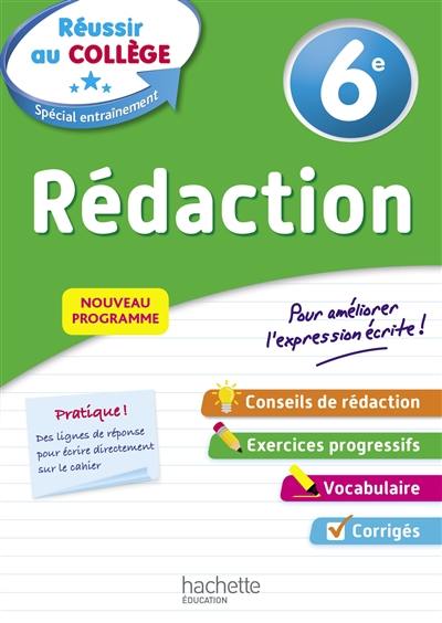 Rédaction 6e : nouveau programme