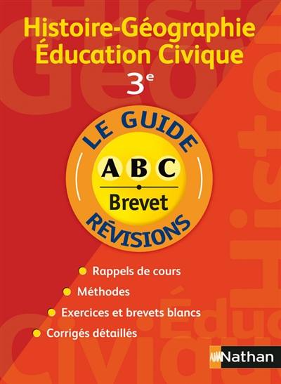 Histoire, géographie, éducation civique, 3e