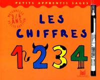 Les chiffres 1, 2, 3, 4, maternelle petite section (3-4 ans)