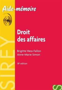 Droit des affaires