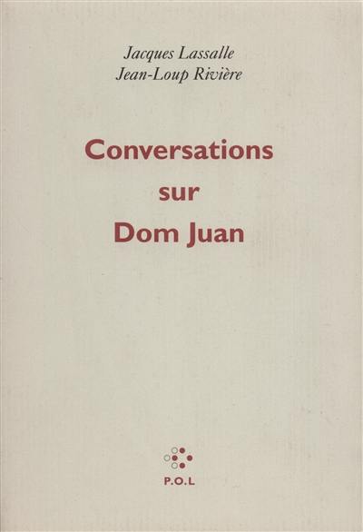 Conversations sur Dom Juan