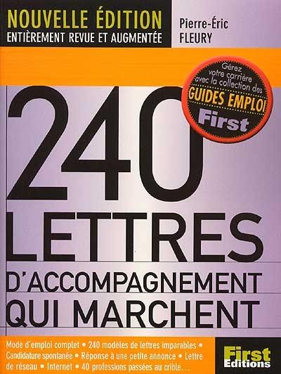 240 lettres d'accompagnement qui marchent