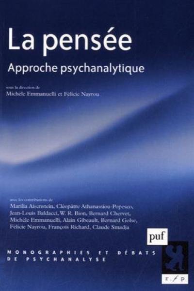 La pensée : approche psychanalytique