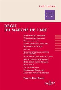 Droit du marché de l'art 2007-2008