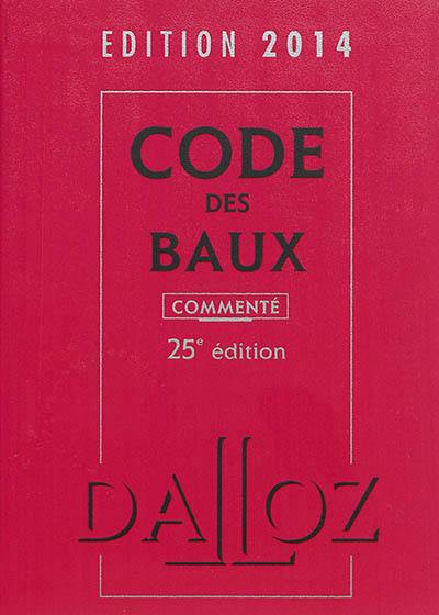 Code des baux, édition 2014