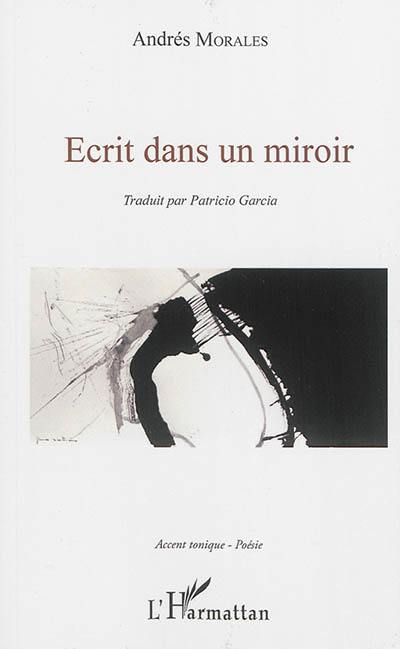 Ecrit dans un miroir