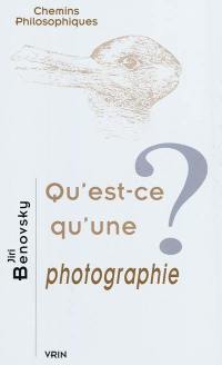 Qu'est-ce qu'une photographie ?