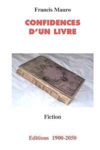 Confidences d'un livre